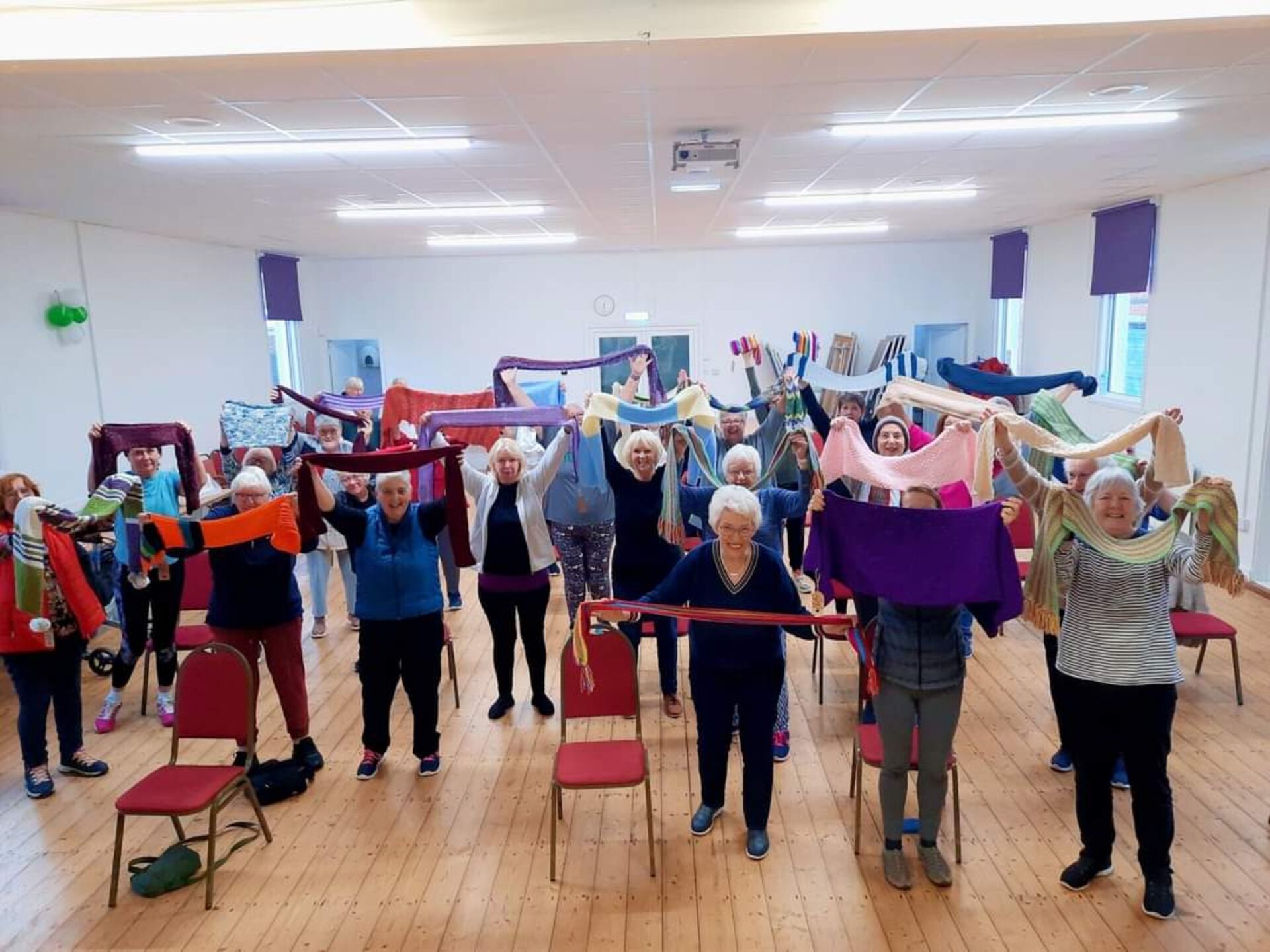 Woolly warmth from Newbiggin-by-the-Sea WI