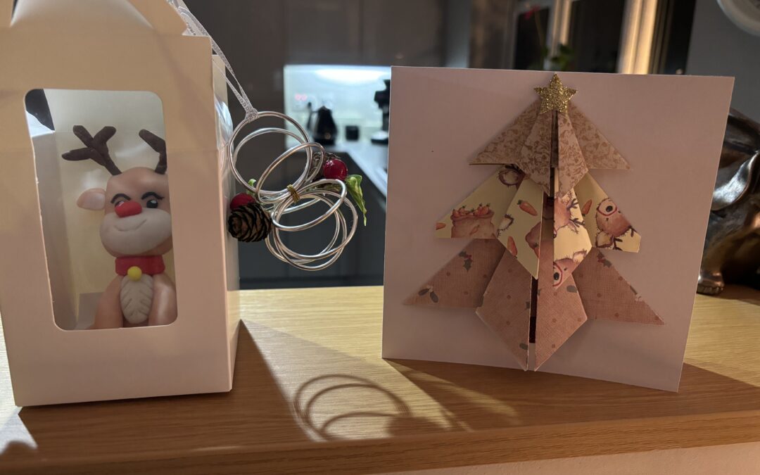 Christmas crafts day at Cresswell House