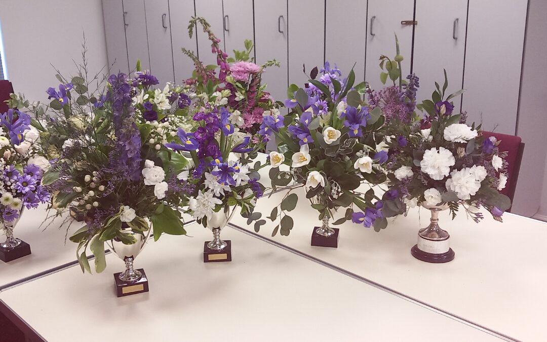 Southridge WI – Floral tribute to the All England Tennis Championship